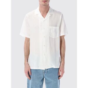 Portuguese Flannel Shirt Men Beige